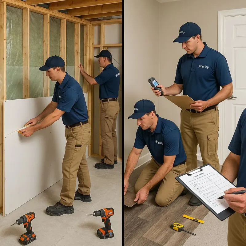 Repairs and Reconstruction process in Elkins, WV