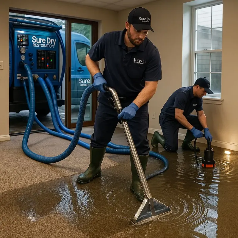 Water Extraction and Removal process in Elkins, WV